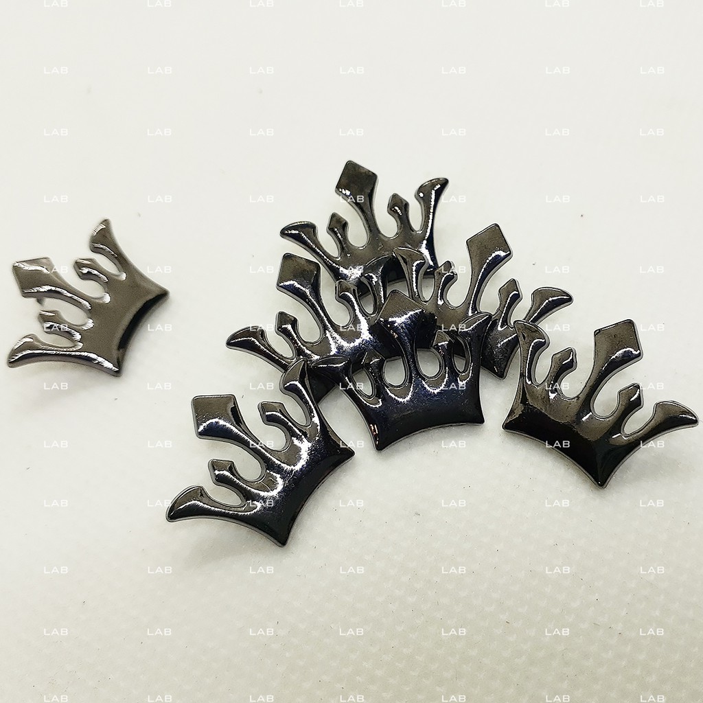Pin cài áo - Crown (chiếc - kèm đế) #0209