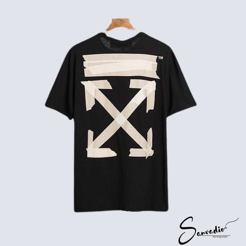 Áo Thun Nam OFF WHITE SANVADIO áo thun cao cấp unisex áo phông tay lỡ from rộng thời trang Hàn Quốc