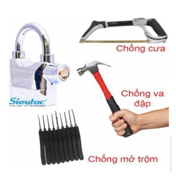 Ổ Khóa Chống Trộm Thông Minh Có Còi Hú