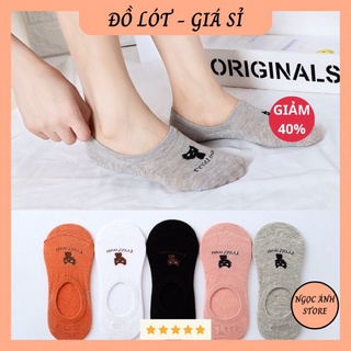 Combo 5 đôi tất hài nữ hình mèo miumiu