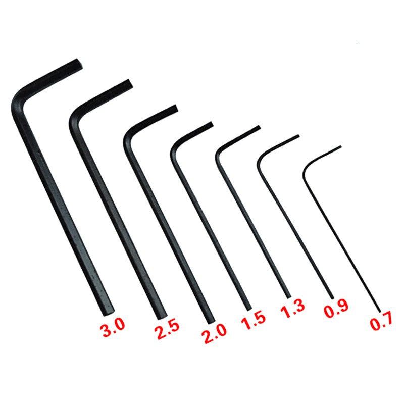 Bộ 7 Chìa Vặn Đai Ốc Lục Giác 0.7mm-3mm