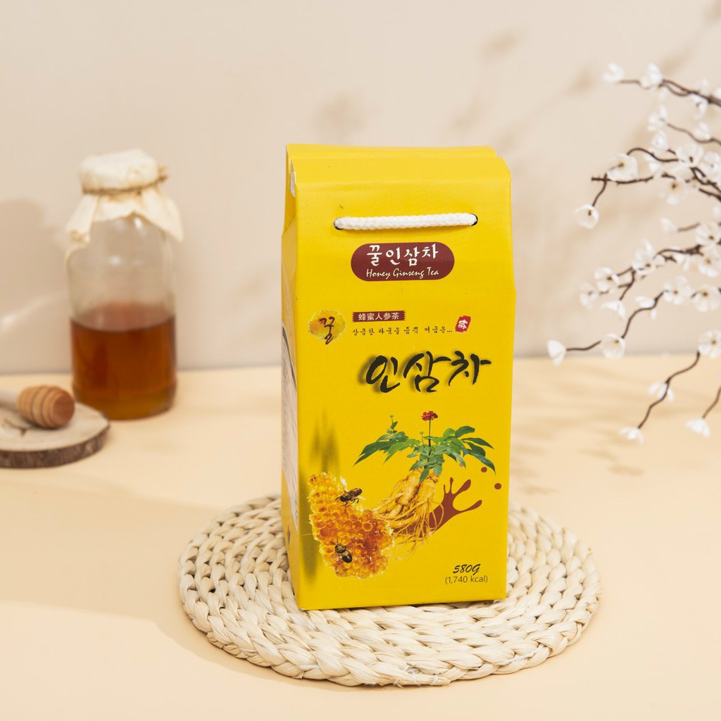 Sâm Lát Ngâm Mật Ong MIWAMI Hàn Quốc - Honey Ginseng Tea 580g