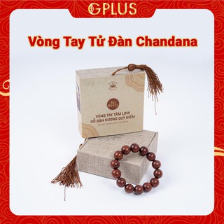 Vòng tử đàn Chandana từ gỗ Đàn hương đỏ - Vòng phong thủy đem lại vượng khí cho gia chủ