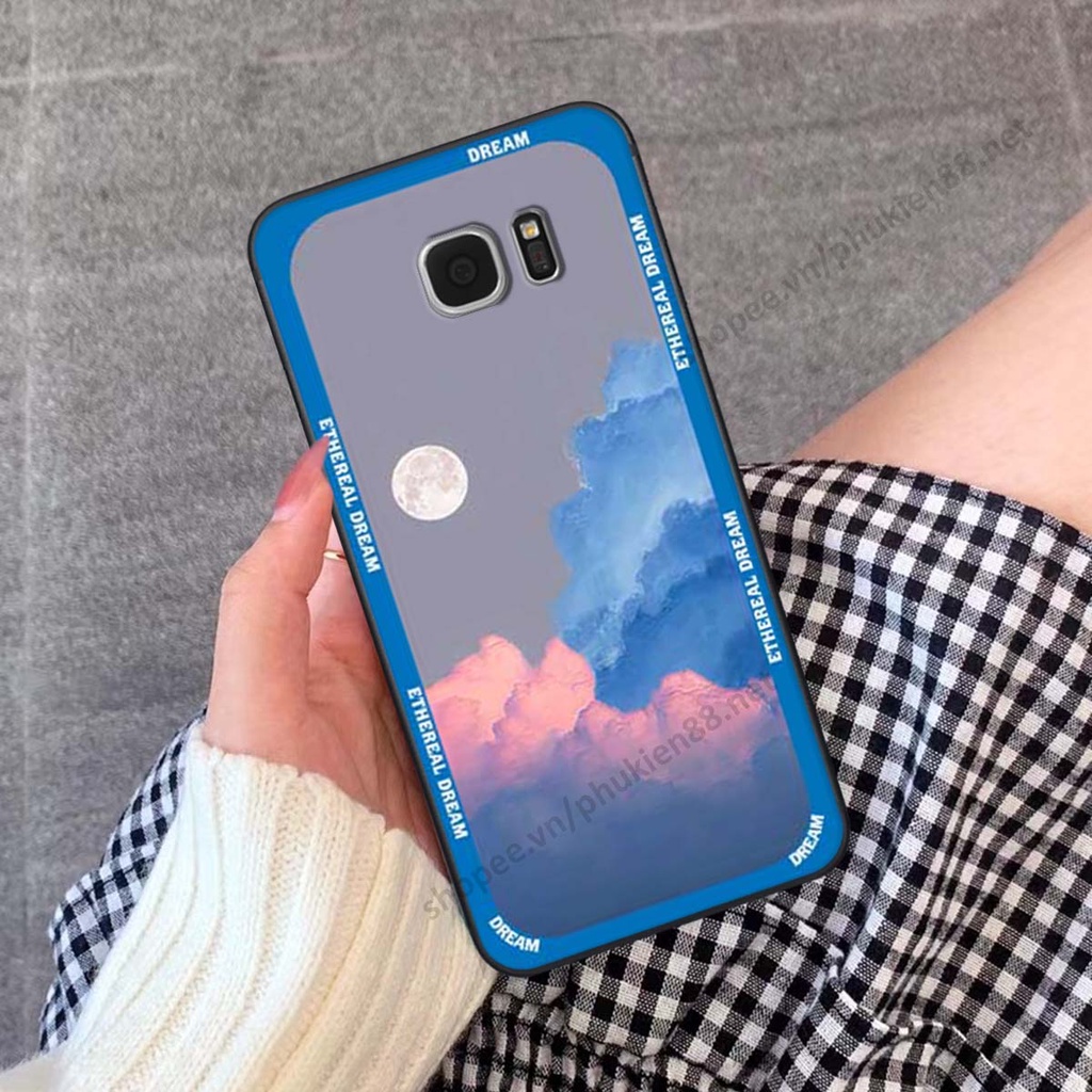 Ốp Samsung S6 / S6 EDGE / S7 / S7 EDGE hình vũ trụ, mountain, cloud phong cách cá tính