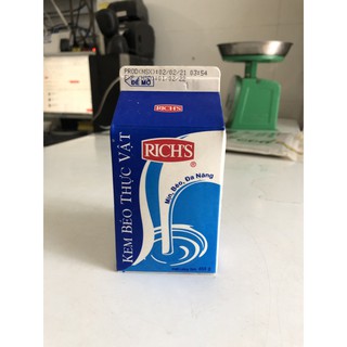 Kem béo thực vật Richs 454gr (Rích lùn)