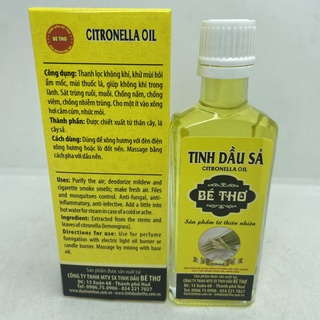 TINH DẦU SẢ BÉ THƠ