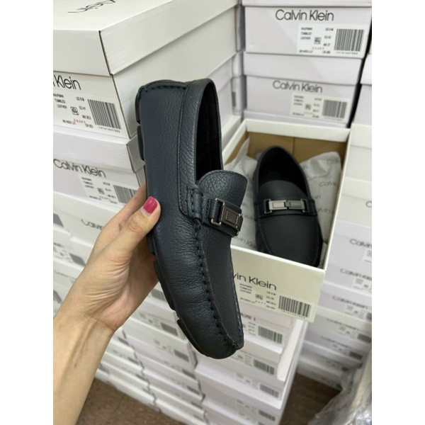 Giầy Sục Nam Calvin Klein Da Thật