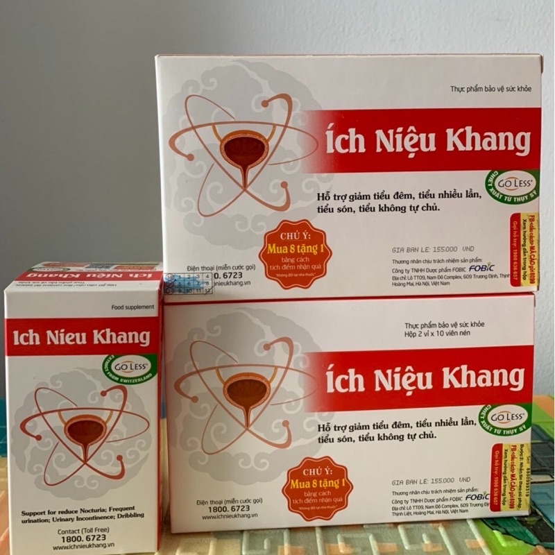 Ích niệu khang _giảm tiểu đêm,tiểu nhiều lần,tiểu són