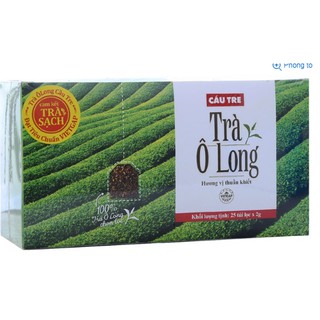 Trà Ô long Cầu Tre túi lọc hộp 25g (25 gói)