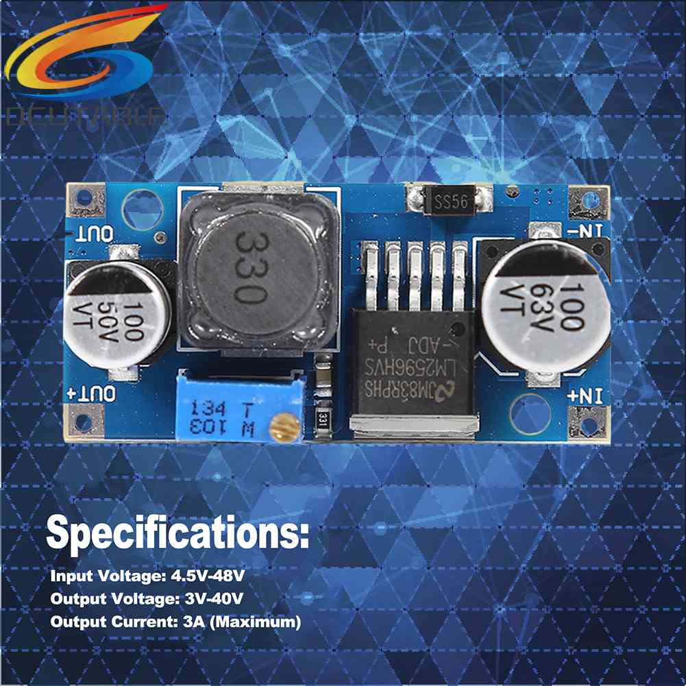 Bảng Mạch Hạ Áp DC-DC DC 4.5V-48V LM2596HVS
