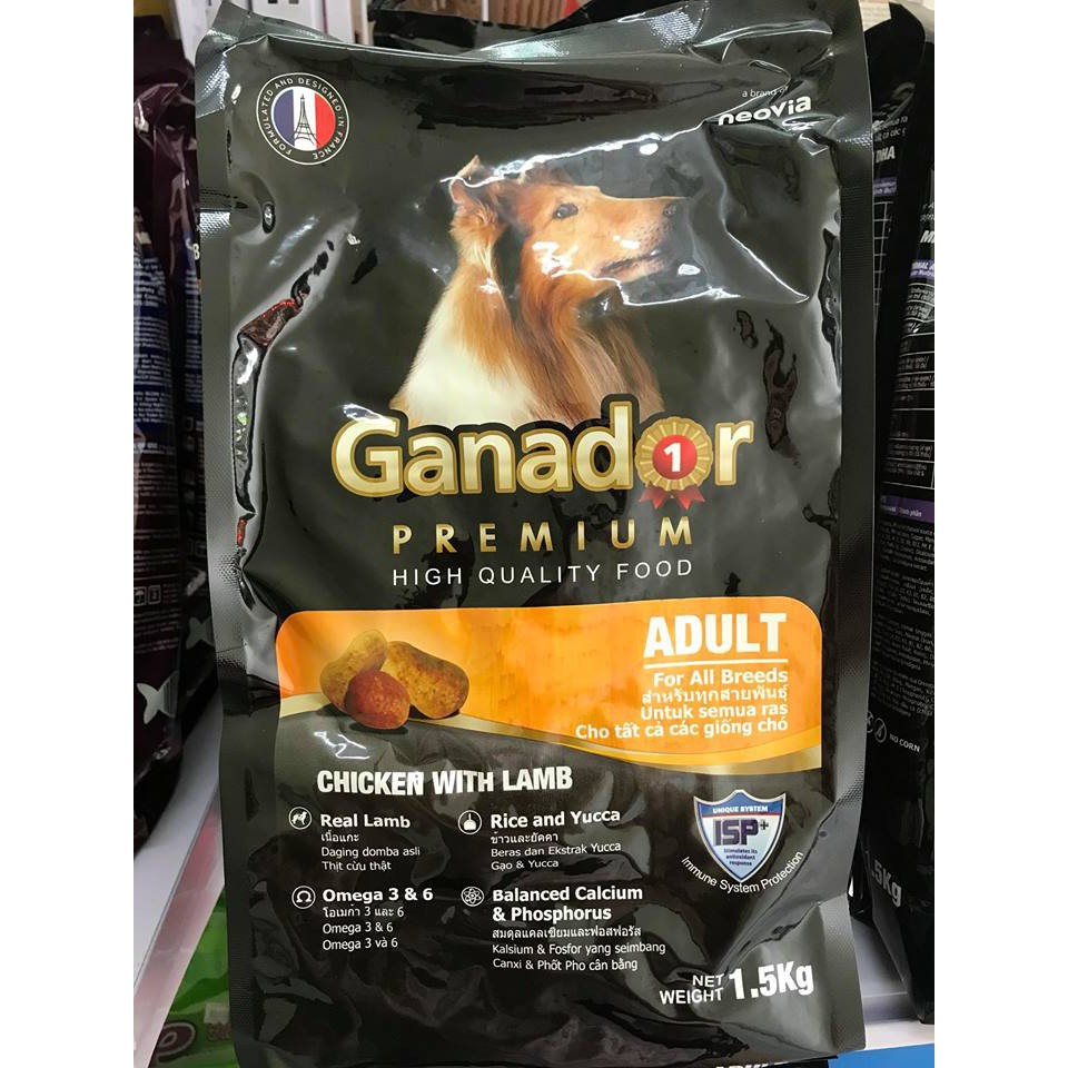 Ganador Adult cho chó lớn 1,5kg