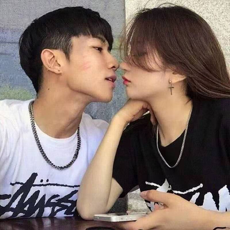 Vòng cổ mặt hình mắt xích kiểu quân đội cá tính cho nam