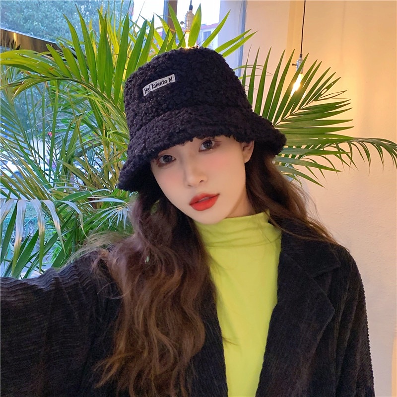 Mũ lông cừu siêu ấm có dây điều chỉnh mùa đông