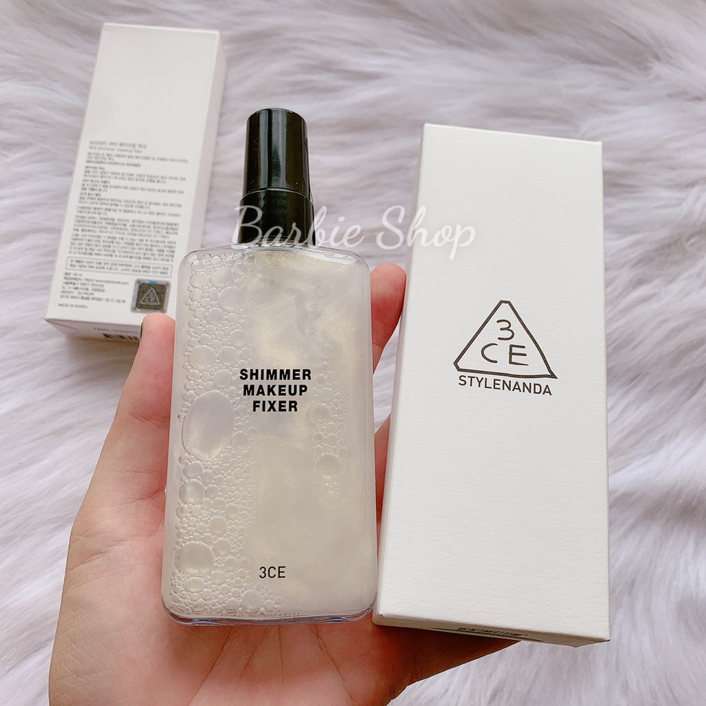 Xịt Khoáng Khóa Nền 3CE Makeup Fixer 100ml