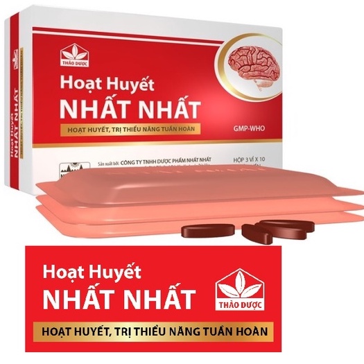 Hoạt huyết nhất nhất Hộp 30 viên