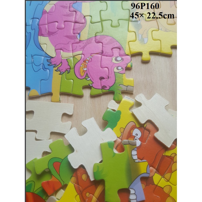 Tranh ghép hình gỗ trẻ em 96 mảnh - đồ chơi xếp hình trẻ em 96 mảnh