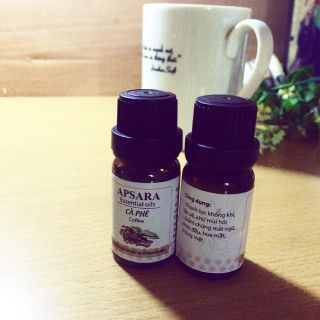 Combo 2 lọ tinh dầu cà phê 10ml/lọ xông thơm phòng khử mùi