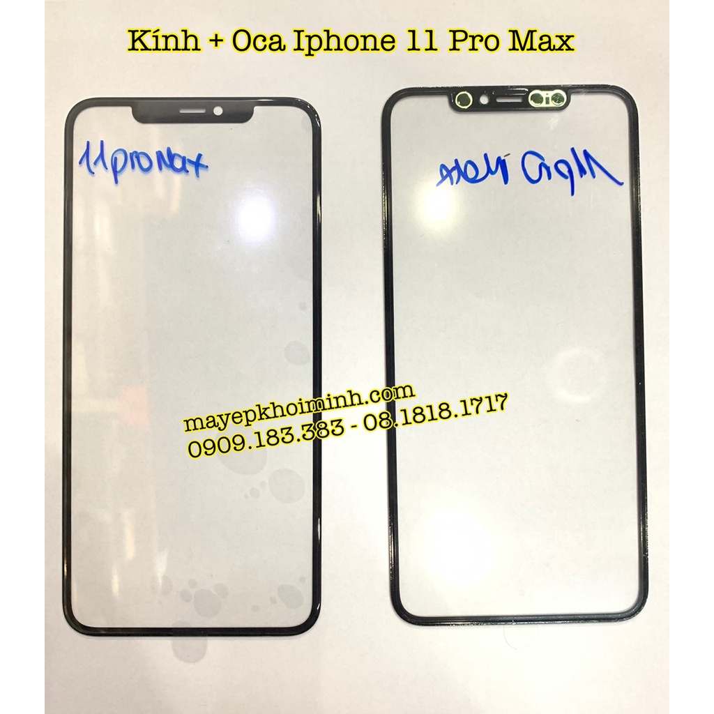 Mặt Kính + Oca Iphone X, XS Max. 11 Pro, 11 Pro Max