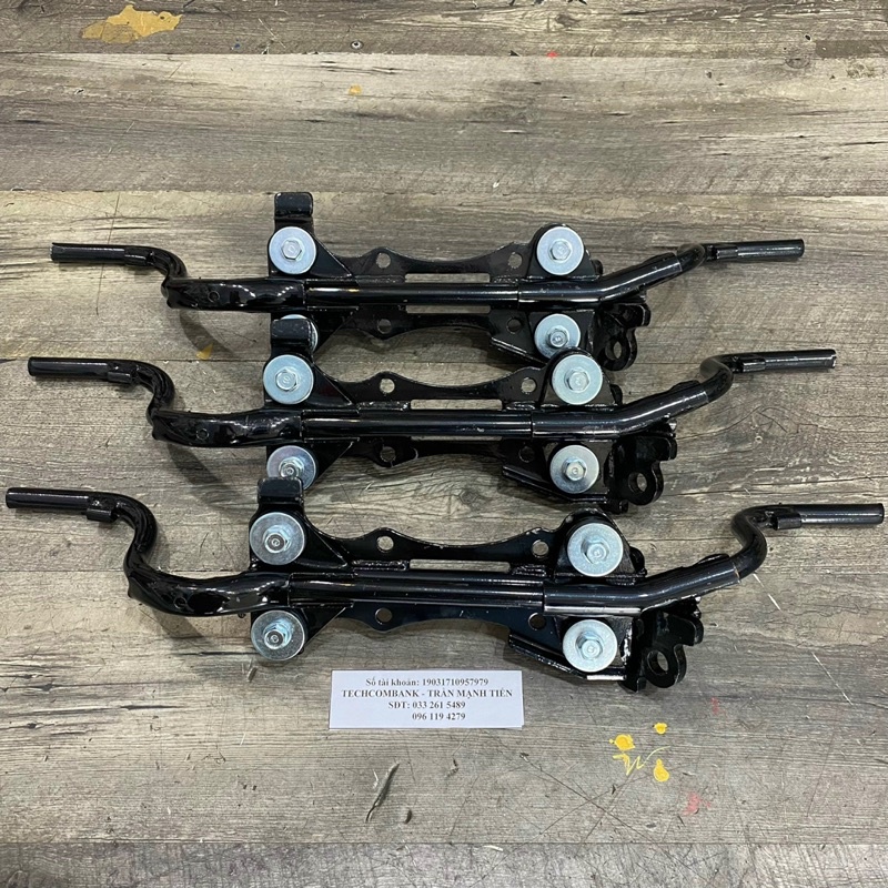 Gác chân 2 tầng Wave Thái - Dream - Future hàng loại 1 kèm cao su gác chân