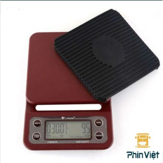 Cân điện tử L’BEANS có timer - Dụng cụ pha chế