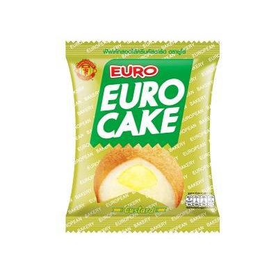 Bánh Trứng Thái Lan Euro Cake Custard Cake 204g Hộp Giấy Hình Chữ Nhật