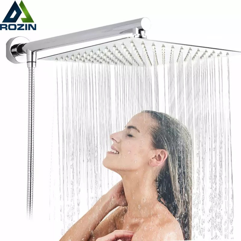 Cần sen đồng, bát sen inox 304, dây sen inox