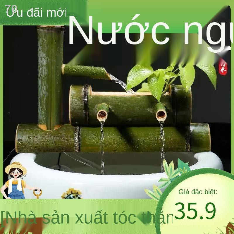 Ống tre lọc nước bồn nuôi cá