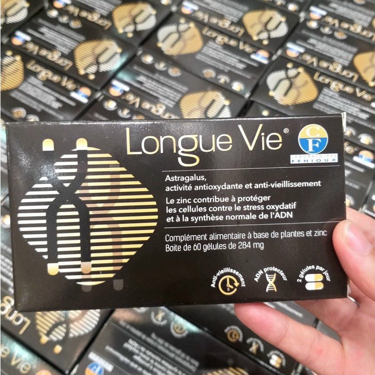 Viên uống tế bào gốc hỗ trợ là da tươi trẻ Longue Vie