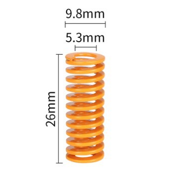 Đai ốc, núm vặn cân bàn hình hoa có đánh dấu chiều dành cho Máy In 3D Creality Ender, Anet ET, Anycubic...