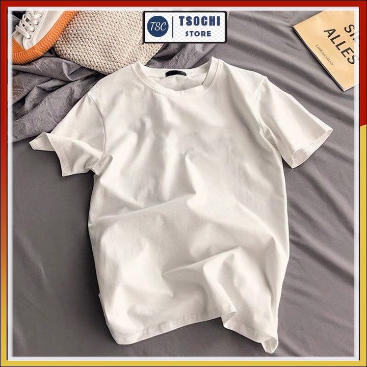 Áo thun nam ny tay ngắn, áo phông ny chất cotton co dãn 4 chiều mát mịn CZ21
