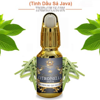 Tinh dầu sả Java Plus 20ml - Citronella Java EO nguyên chất thiên nhiên Ấn độ - Diệt muỗi, sạch da