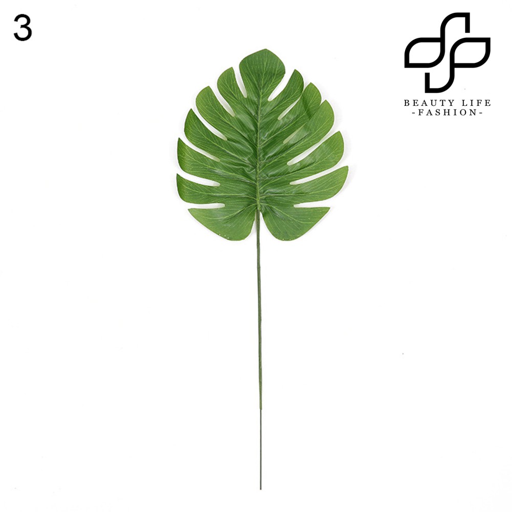 【NEW】1Pc Nordic Style Fake Monstera Leaf Plant Home Office Decoration Photo Prop