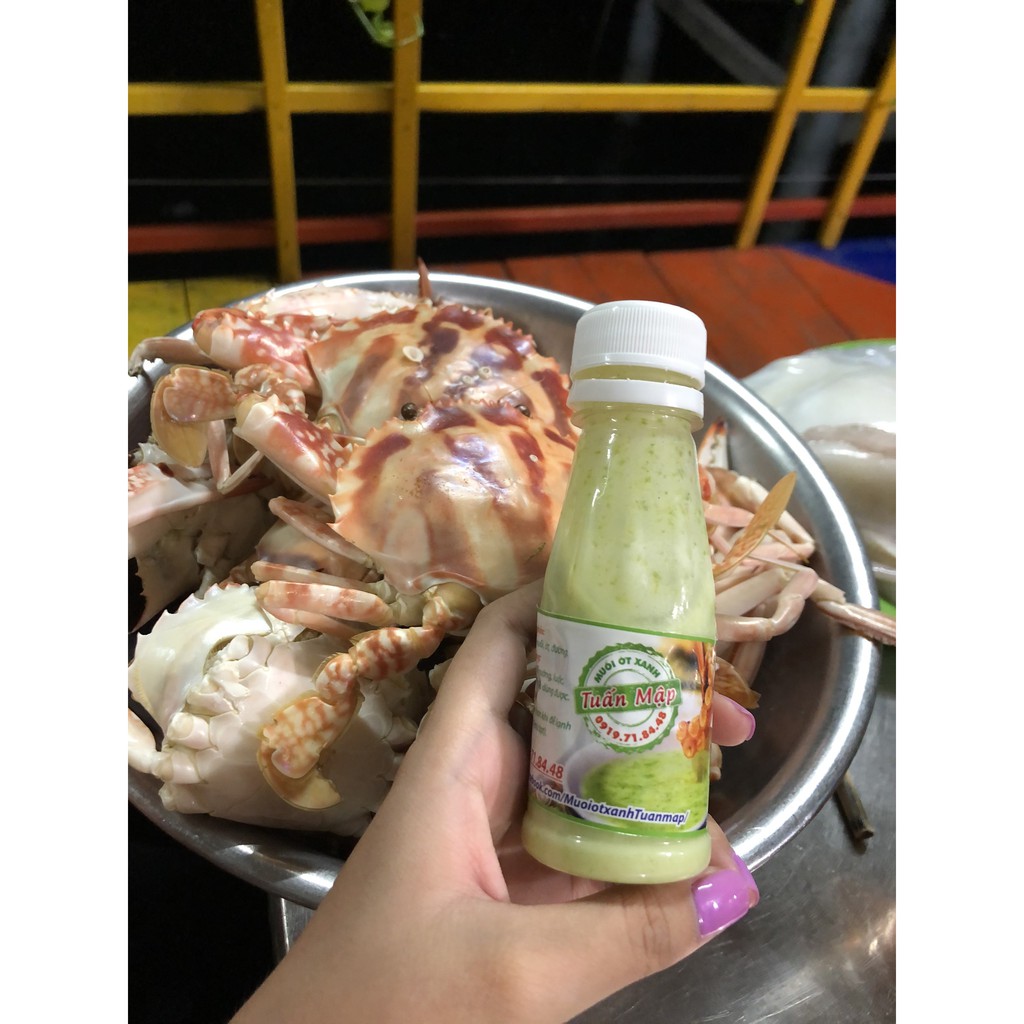 [XẢ KHO 3 NGÀY] VUA NƯỚC CHẤM. MUỐI ỚT XANH NHÀ LÀM AN TOÀN ĂN LÀ GHIỀN.CHAI NHỎ 110Gr TIỆN LỢI | BigBuy360 - bigbuy360.vn