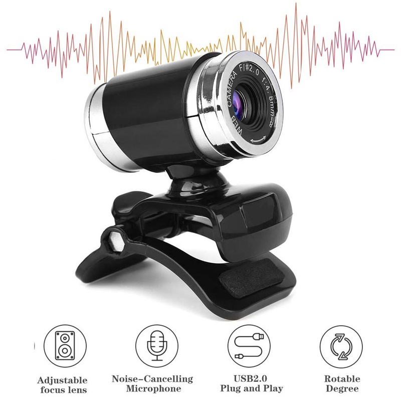 Webcam HD tích hợp micro cho PC Laptop | BigBuy360 - bigbuy360.vn