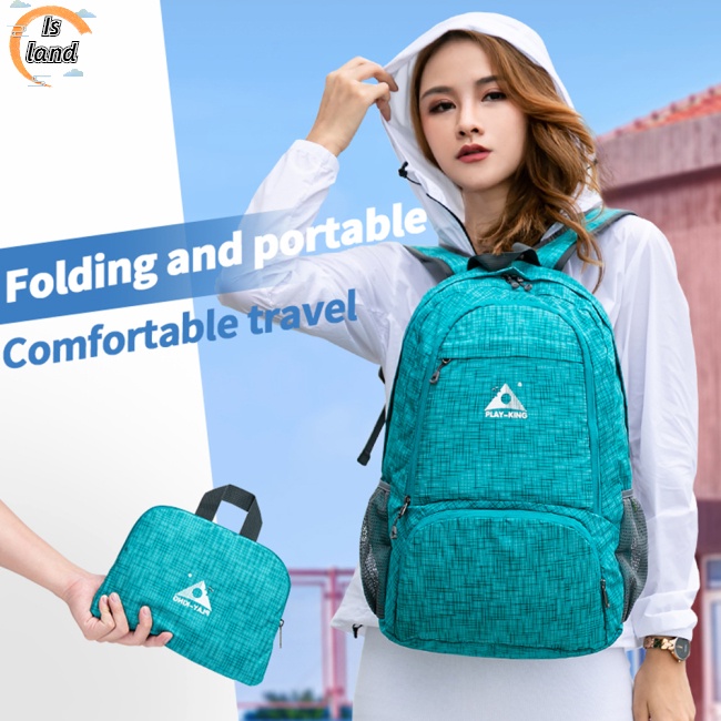 Balo thể thao chống thấm nước siêu nhẹ có thể gấp gọn tiện dụng mang theo du lịch/ dã ngoại