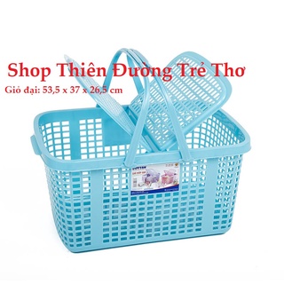 Giỏ đựng đồ đi sinh nhựa Duy Tân size lớn nhất