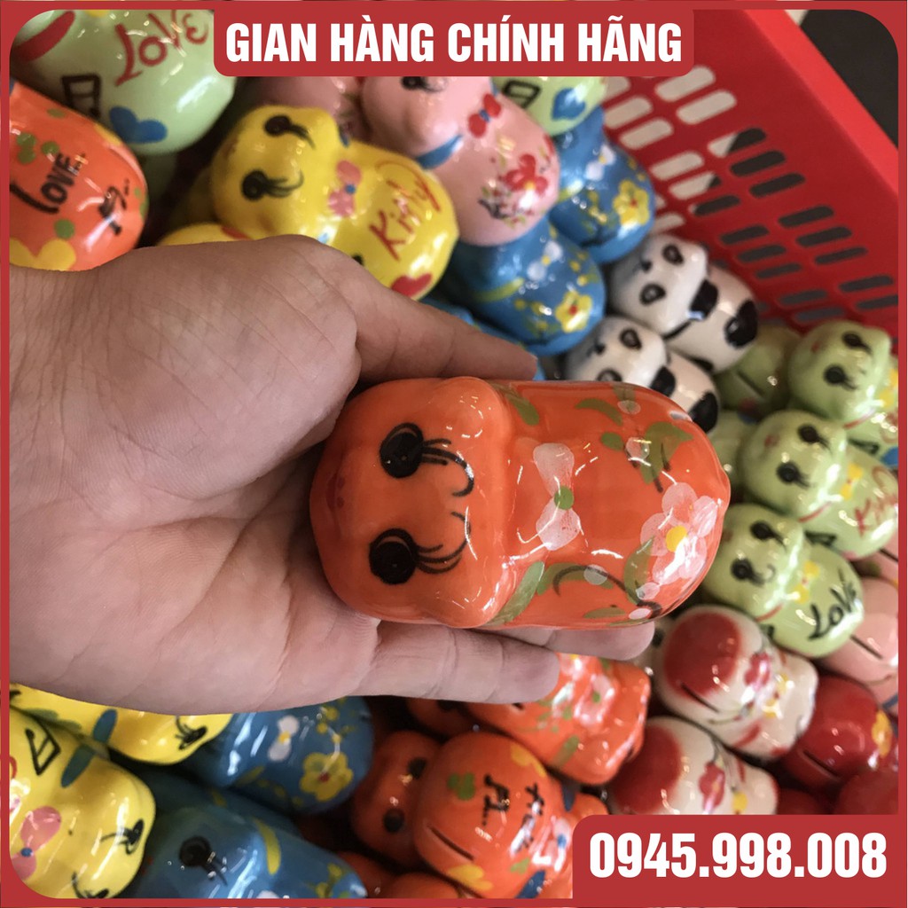 Heo đất siêu mini ,siêu tí hon dành cho bé yêu thích sự khám phá-Hàng gốm sứ Bát Tràng cực an toàn với bé yêu - XGV