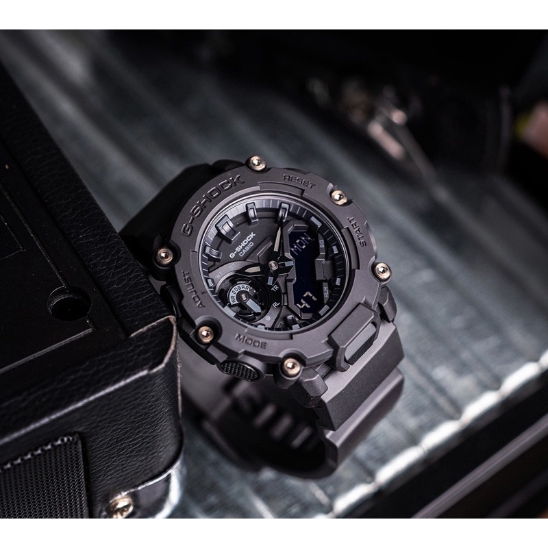 ĐỒNG HỒ NAM CHÍNH HÃNG Casio Gshock GA-2200BB-1A Quartz