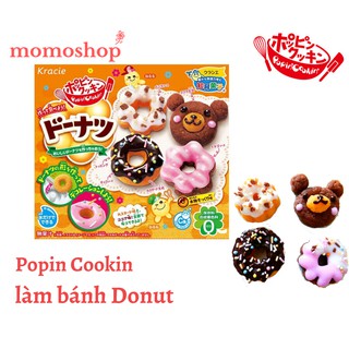 Bộ đồ chơi nấu ăn Popin Cookin làm bánh donut ăn được 38g kracie - Hàng Nhật nội địa