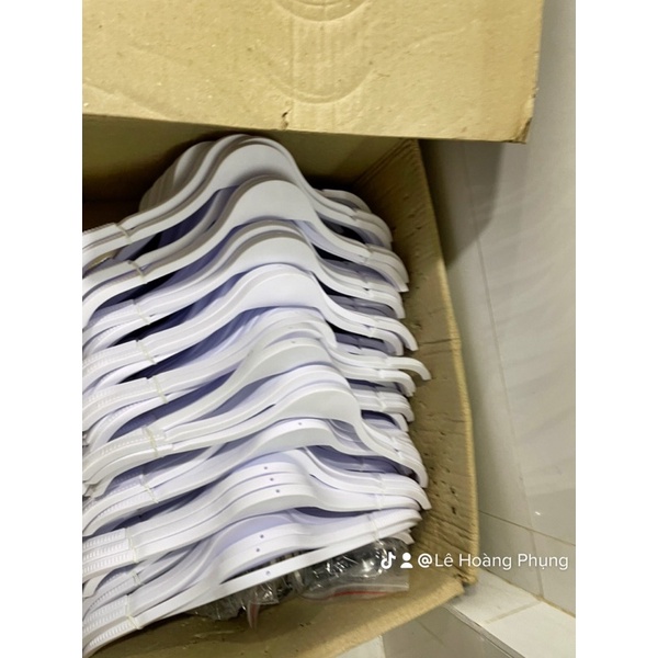 COMBO 10 móc nhựa bọc đệm vai chống trơn tuột siêu dễ thương và bền đẹp dáng gỗ tre