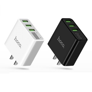 Tẩu sạc 3 cổng Hoco C15 3A