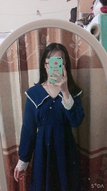 VÁY VINTAGE TIỂU THƯ VIỀN REN KÈM ẢNH THẬT | BigBuy360 - bigbuy360.vn