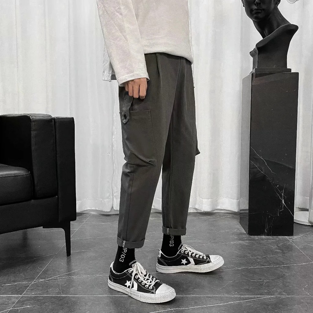 Quần thời trang cỡ rộng thích hợp mặc hàng ngày【S-3XL】 | BigBuy360 - bigbuy360.vn