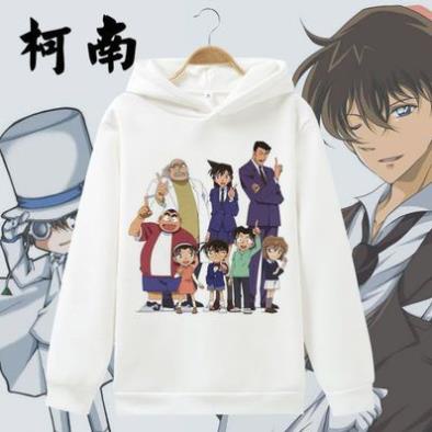 Áo Hoodie Thám Tử Lừng Danh Conan!! size 20 - 80kg chất đẹp L1 shop uy tín