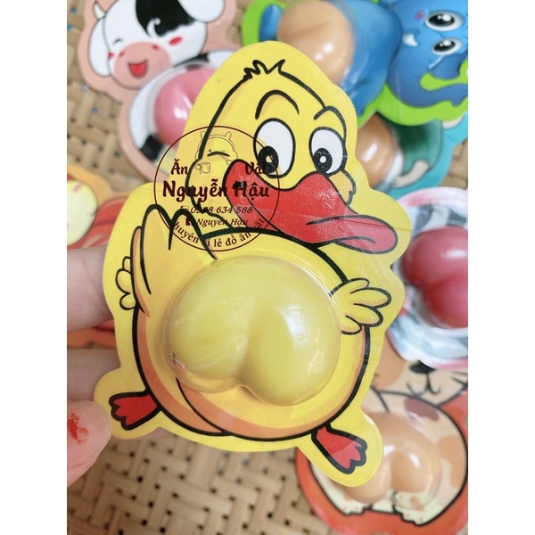 HỘP 60 VIÊN KẸO DẺO MÔNG HOẠT HÌNH