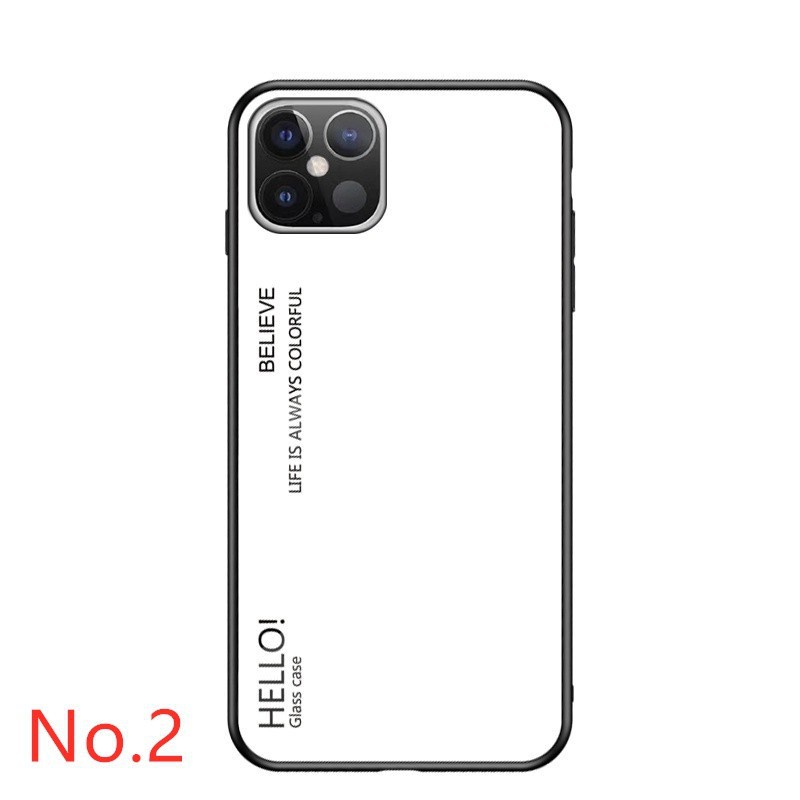 Ốp điện thoại mặt kính màu gradient sành điệu cho Google Pixel 4 4xl 4a 4a 5g