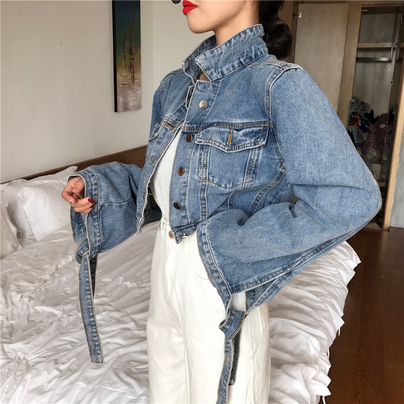 ÁO KHOÁC JEANS NỮ THỜI TRANG