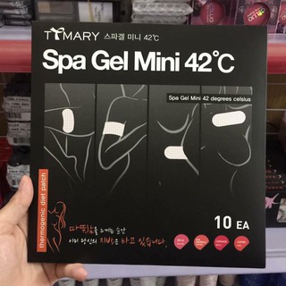 Miếng Dán Tan Mỡ Toàn Thân Ttmary Spa Gel Mini 42°C Hàn Quốc.