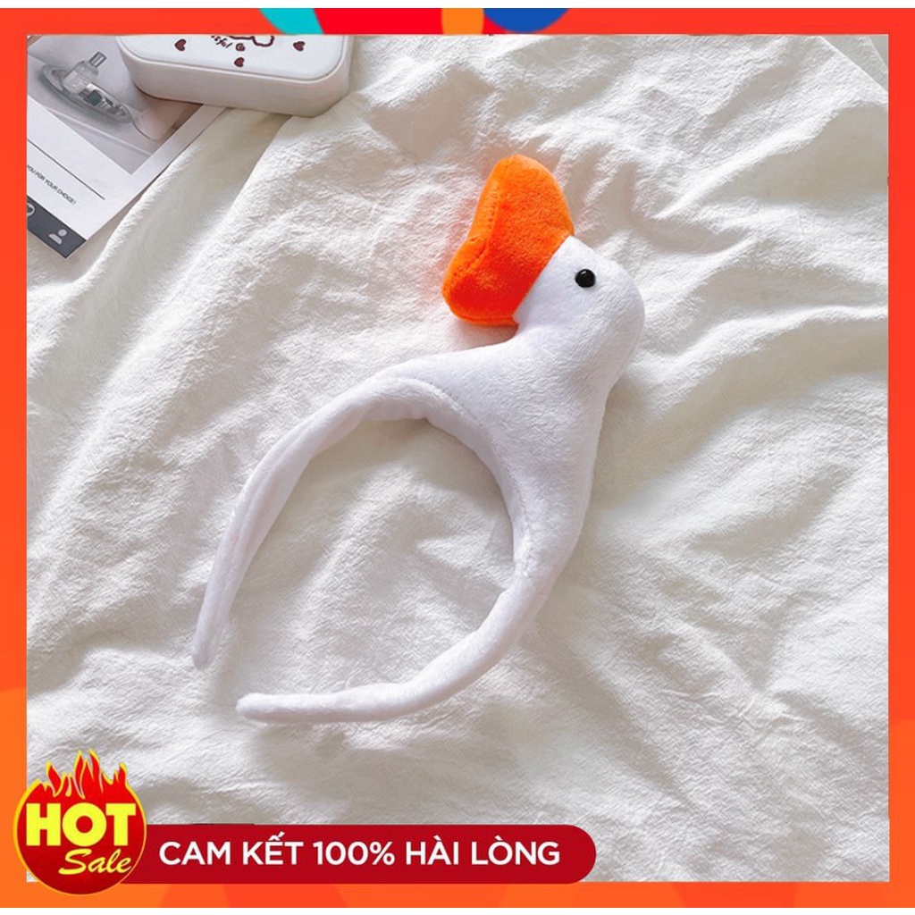 [HOT] BĂNG ĐÔ BỜM TÓC VỊT VÀNG VỊT TRẮNG NHỒI BÔNG HOẠT HÌNH DỄ THƯƠNG THỜI TRANG 221BD007