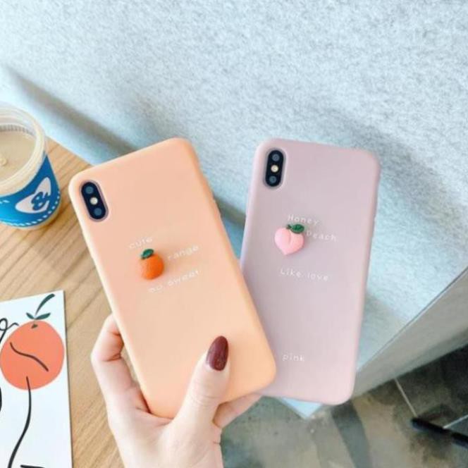 Ốp lưng iphone Trái Cây Tí Hon 3D Dẻo  5 5s 6 6plus 6s plus 6 7plus 8 8plus x xs xs max pro 11 promax  TPHCM